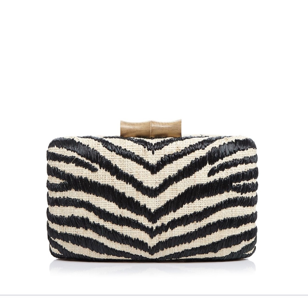 Kayu Malu Zebra Print Clutch
